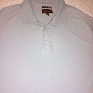 Mens Oak Hill Dry Action Blue Polo Shirt Size 2XLT